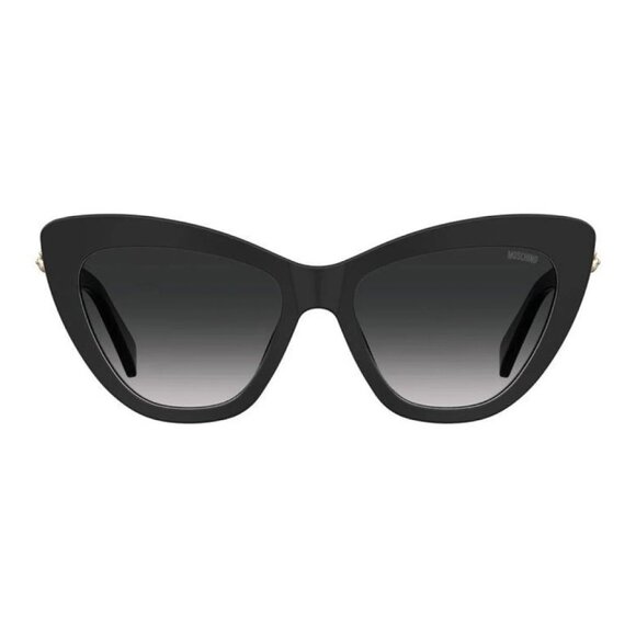 NEW MOSCHINO SUNGLASSES BLACK WOMEN EYEWEAR MOSCHINO MOS122/S 0807 9O